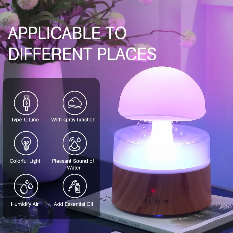 Mushroom Air Humidifier Diffuser