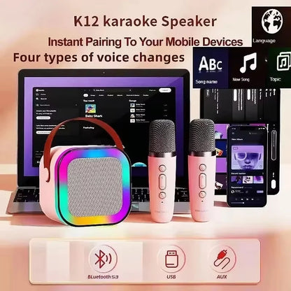 Portable Bluetooth Karaoke Machine