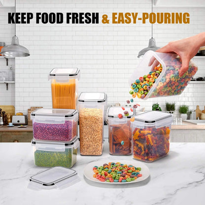 Kitchen Food Containers (7 Pieces)