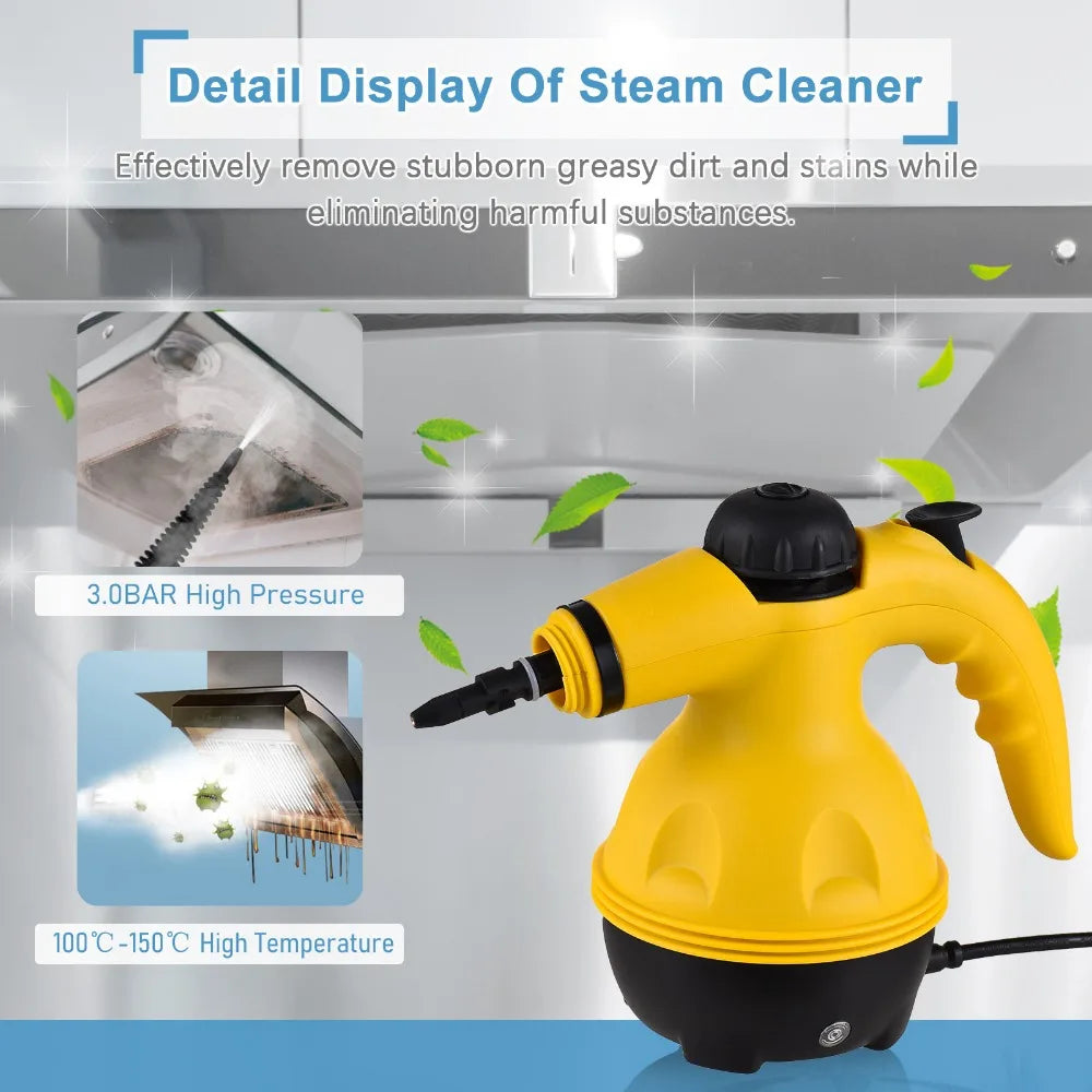 Hand-Held High Temperature Steam Cleaner