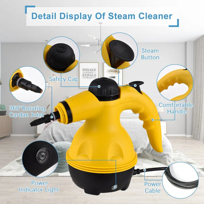 Hand-Held High Temperature Steam Cleaner