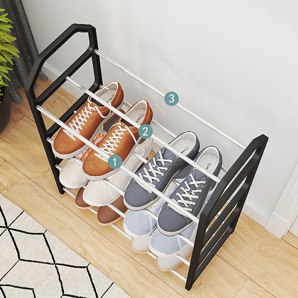 Multi-Layer Metal Shoe Storage Rack