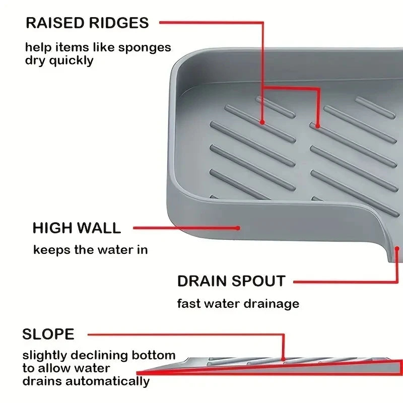 Silicone Soap Sponge Holder