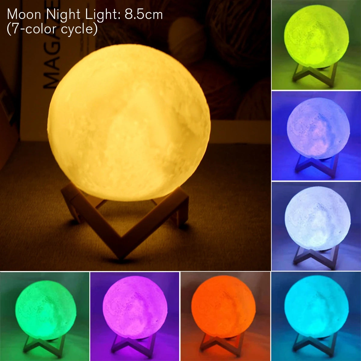 LED Moon Lamp Night Light