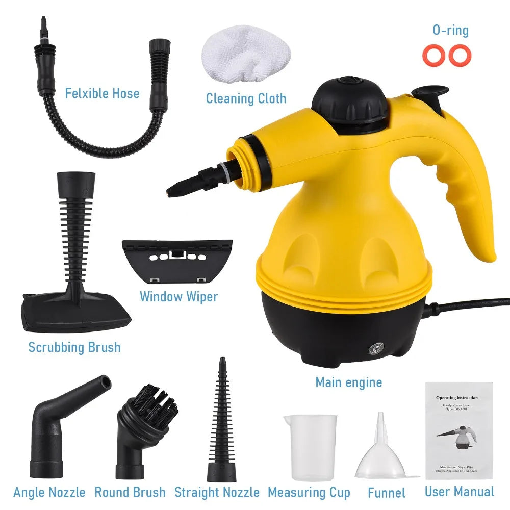 Hand-Held High Temperature Steam Cleaner