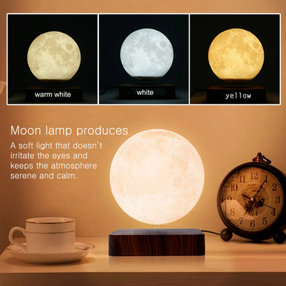 Levitating Moon Night Light